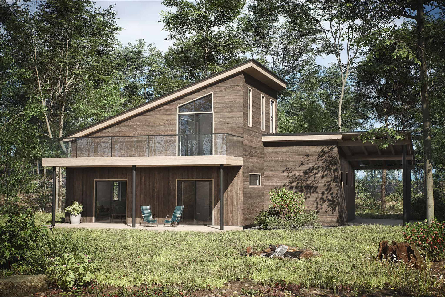 Off Grid Shed Cabin